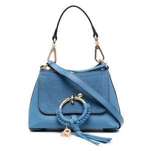 💙 NEW See by Chloe Joan Leather Crossbody Bag in Moonlight Blue